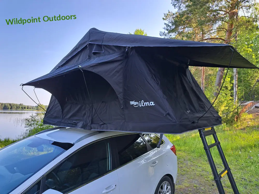 Auton kattoteltta ilma lyhyt 1.4 musta - musta - kattoteltta - wildpoint retkeily 1 285 €