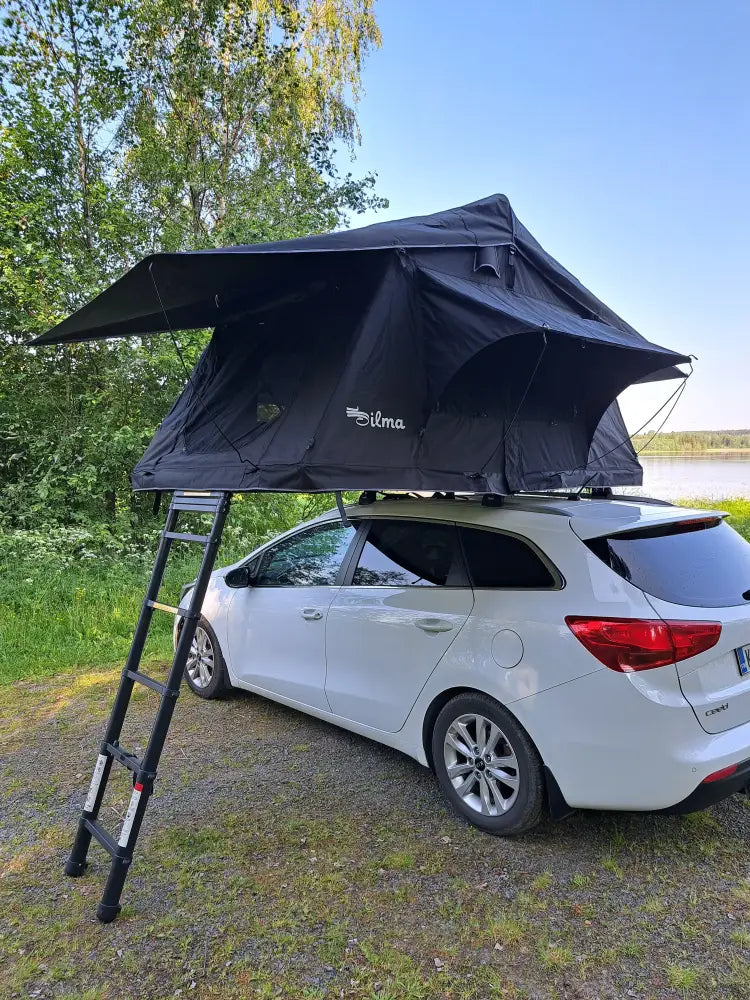 Auton kattoteltta ilma lyhyt 1.4 musta - musta - kattoteltta - wildpoint retkeilyvarusteet verkkokaupasta 1 285 €