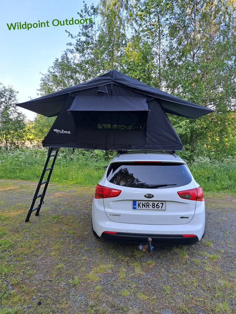 Auton kattoteltta ilma lyhyt 1.4 musta - musta - kattoteltta - wildpoint retkeily 1 285 €