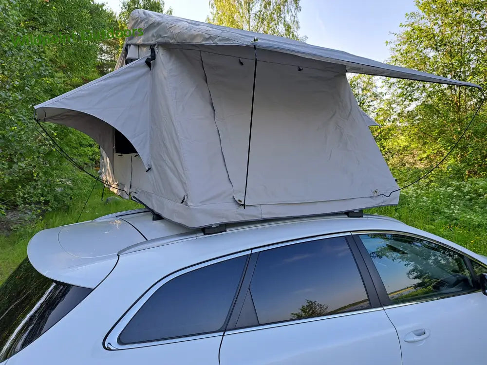 Auton kattoteltta ilma pitkä 1.4 harmaa - harmaa - kattoteltta - wildpoint retkeily 1 390 €