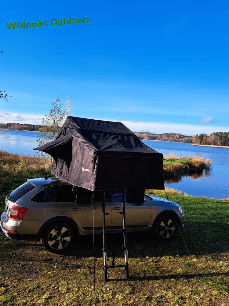 Auton kattoteltta ilma pitkä 1.4 musta - musta - kattoteltta - wildpoint retkeily 1 390 €