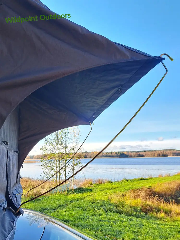 Auton kattoteltta ilma pitkä 1.4 musta - musta - kattoteltta - wildpoint retkeily 1 390 €