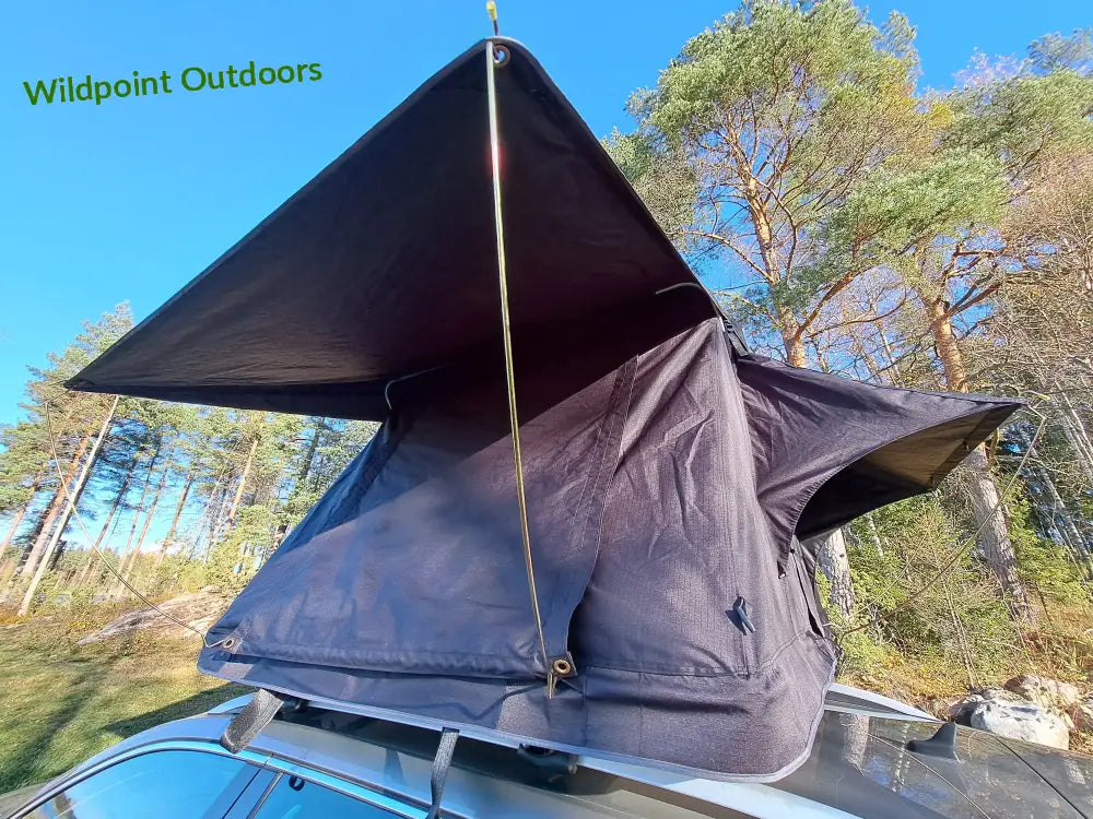 Auton kattoteltta ilma pitkä 1.4 musta - musta - kattoteltta - wildpoint retkeily 1 390 €