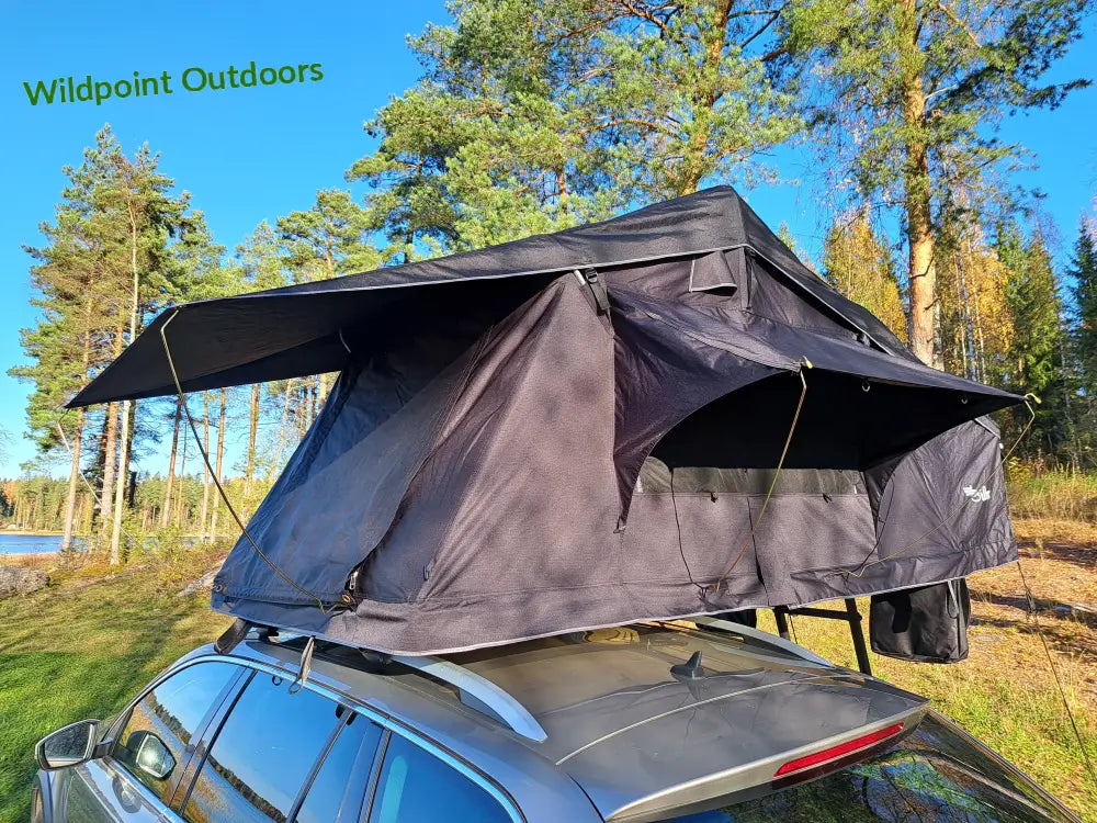Auton kattoteltta ilma pitkä 1.4 musta - musta - kattoteltta - wildpoint retkeily 1 390 €