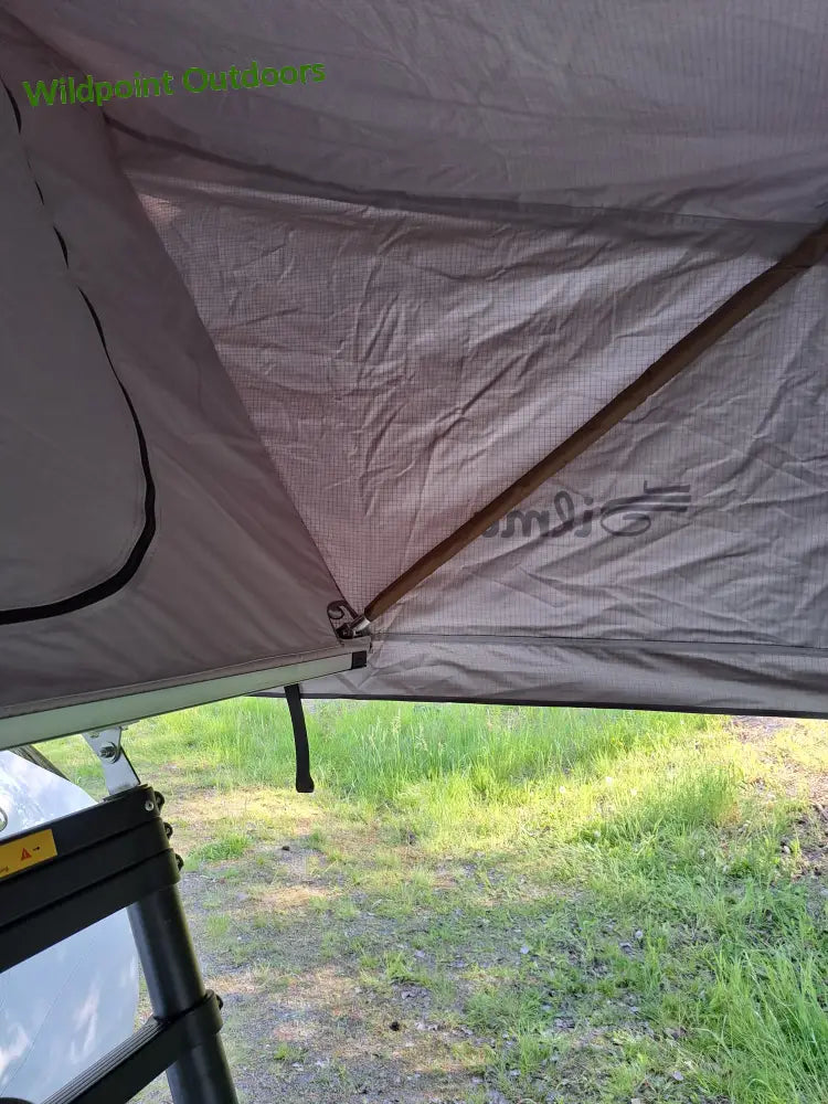 Auton kattoteltta ilma pitkä 1.6 harmaa - harmaa - kattoteltta - wildpoint retkeily 1 495 €