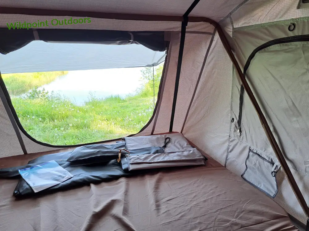 Auton kattoteltta ilma pitkä 1.6 harmaa - harmaa - kattoteltta - wildpoint retkeily 1 495 €