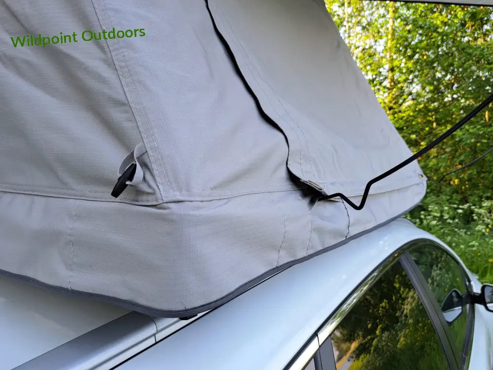 Auton kattoteltta ilma pitkä 1.6 harmaa - harmaa - kattoteltta - wildpoint retkeily 1 495 €