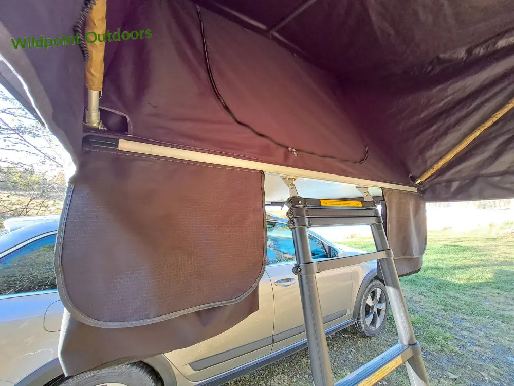 Auton kattoteltta ilma pitkä 1.6 musta - musta - kattoteltta - wildpoint retkeily 1 495 €