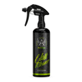 Black spray bottle with neon green ar customs bad boys branding labeled badboys glass cleaner 500ml for glass cleaning