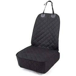 Brava auton etupenkinsuoja mustaa tikattua keinonahkaa top-kahvalla ja vahvistetuilla kulmilla 112 x 49,5 cm