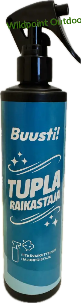 Buusti! Tuplaraikastaja 300ml - wildpoint outdoors retkeily 14,90 €