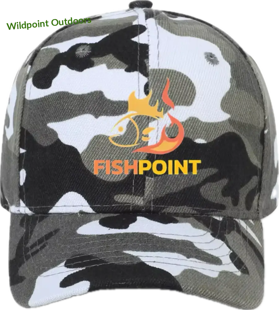 Camo lippis fishpoint liekkilogolla - wildpoint retkeily 1 000 €