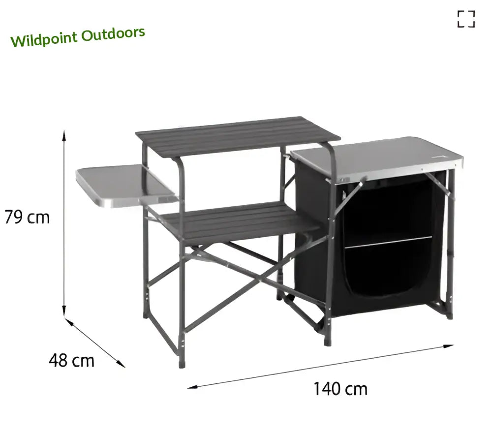 Camping cupboard retkipöytä nc3040 nils camp - accessories retkeily 125,90 €