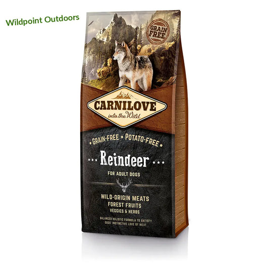 Carnilove poro koiran kuivaruoka aikuiselle - 12kg - retkeily 86,90 €