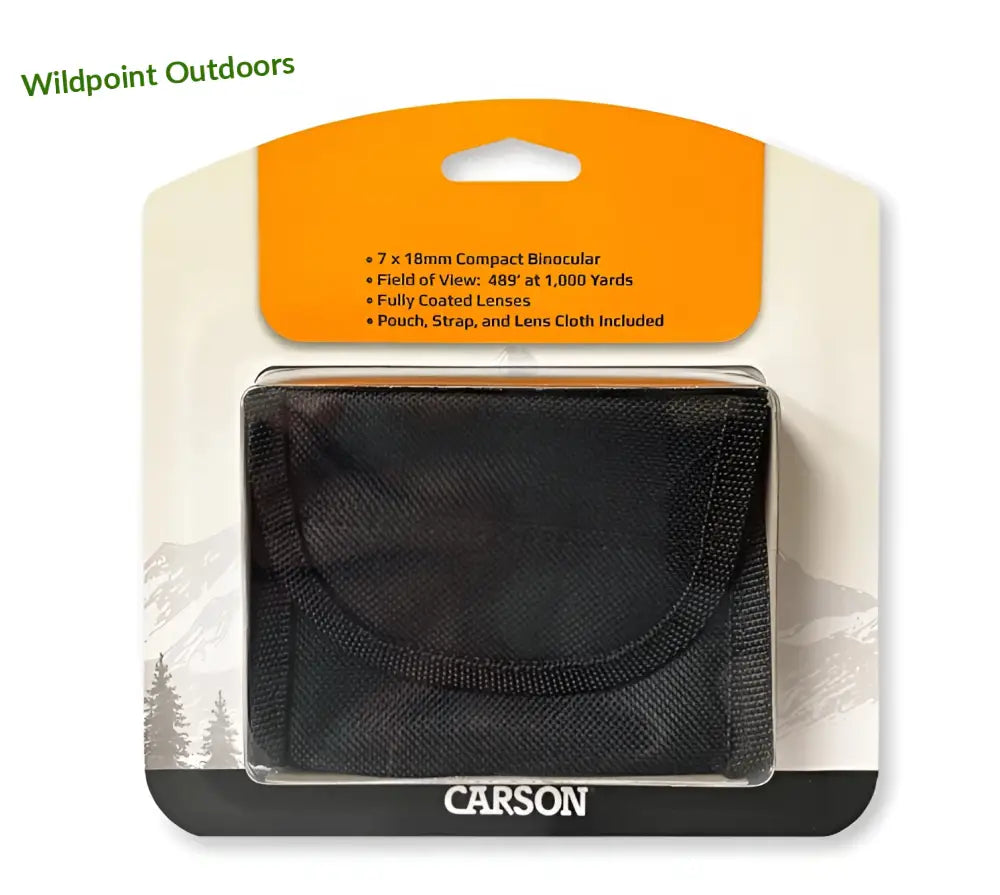 Carson miniscout 7x18mm pienikokoiset kiikarit - retkeily 47,90 €