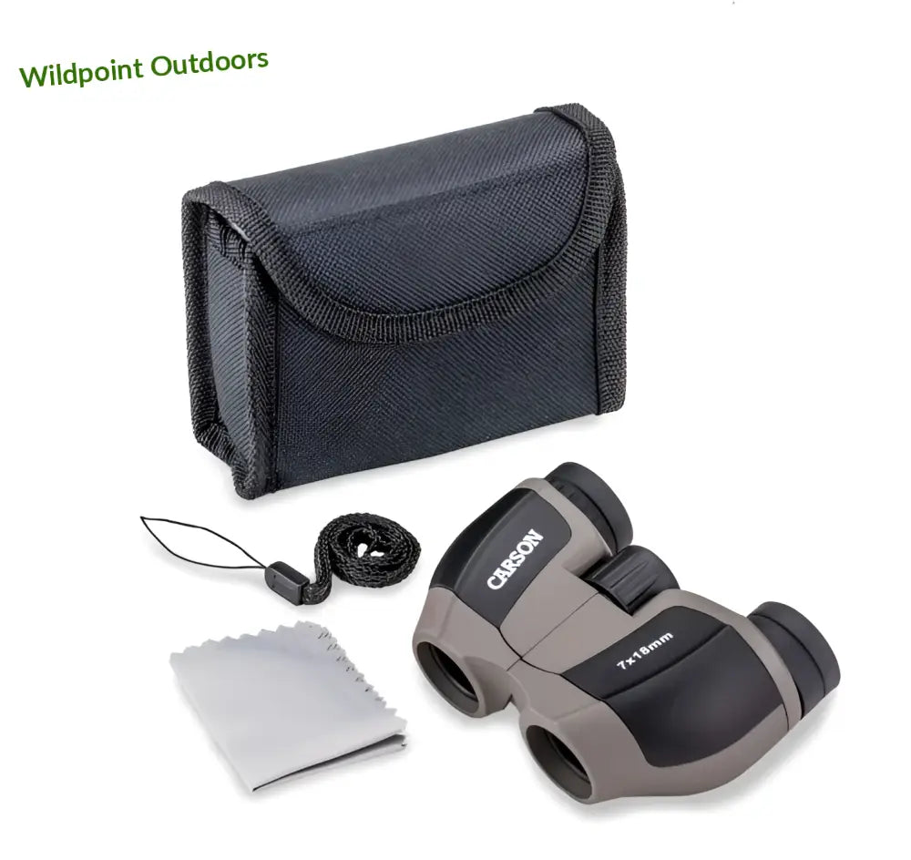 Carson miniscout 7x18mm pienikokoiset kiikarit - retkeily 47,90 €