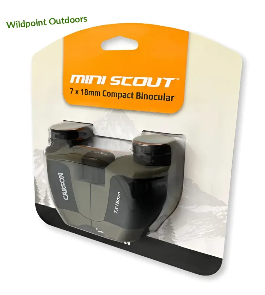 Carson miniscout 7x18mm pienikokoiset kiikarit - retkeily 47,90 €