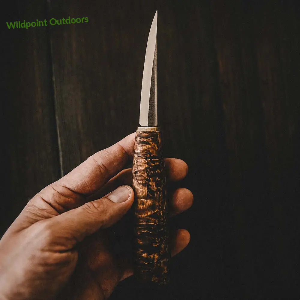 Carving knife long blade - knife - wildpoint outdoors retkeily 130 €