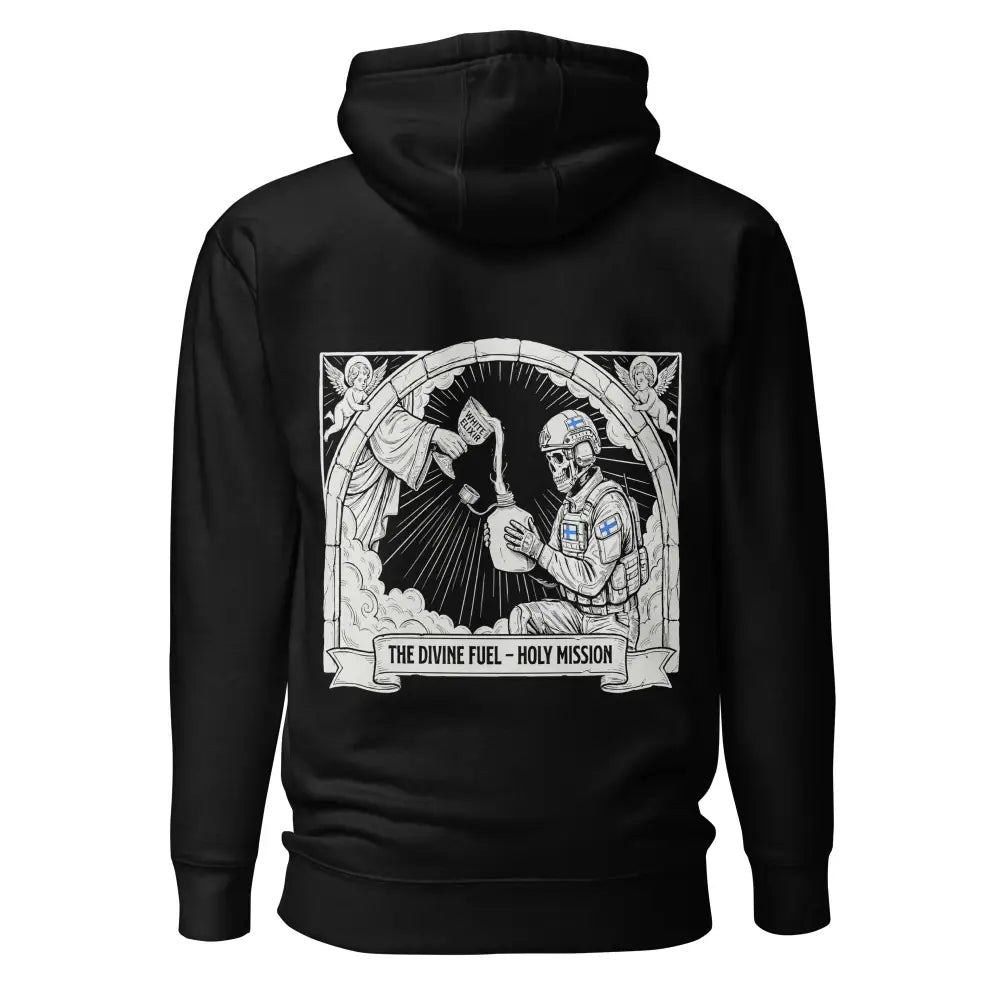 Divine fuel - holy mission huppari - black / s - hoodie verkkokauppa retkeilyvarusteet verkkokaupasta 79 €