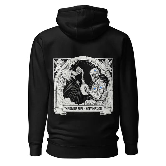 Divine fuel - holy mission huppari - black / s - hoodie verkkokauppa retkeilyvarusteet verkkokaupasta 79 €