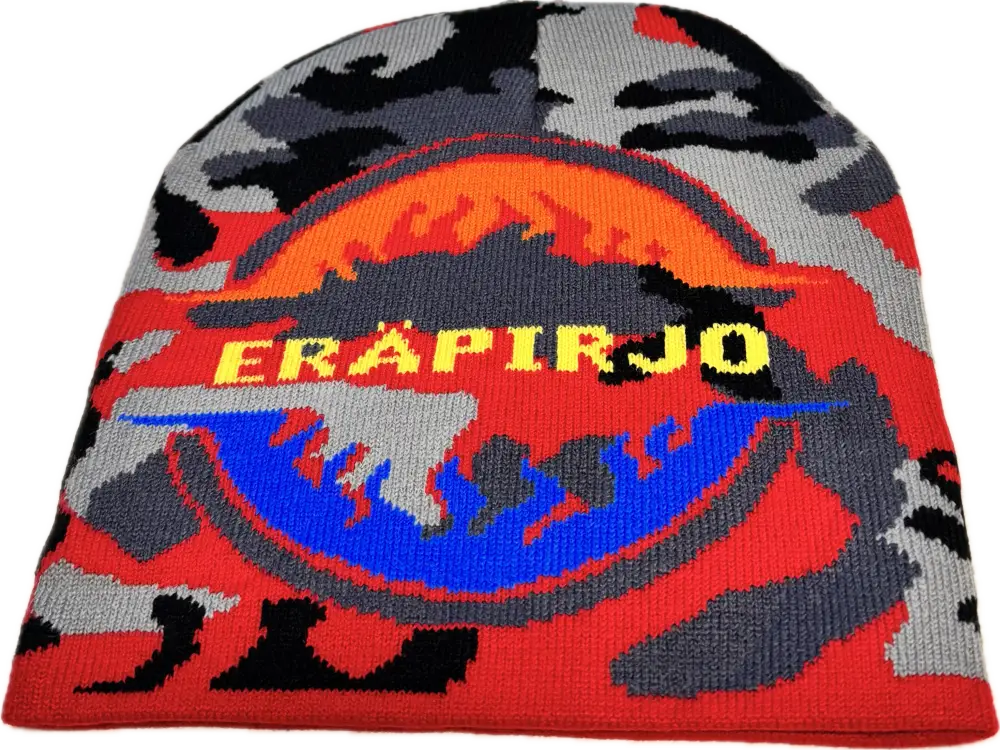 Eräpirjo maastokuvioitu liekkipipo neulottu - outlet poisto - beanie maastokuvioitu naisille retkeilyvarusteet