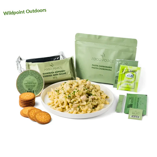 Food force pasta carbonara mre ateriapaketti - retkeily 12,49 €