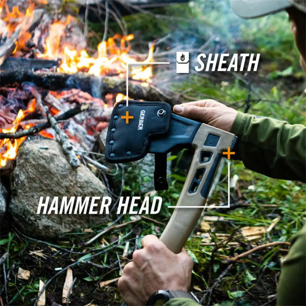 Gerber bushcraft hatchet - kirveet - wildpoint outdoors retkeilyvarusteet verkkokaupasta 74,90 €