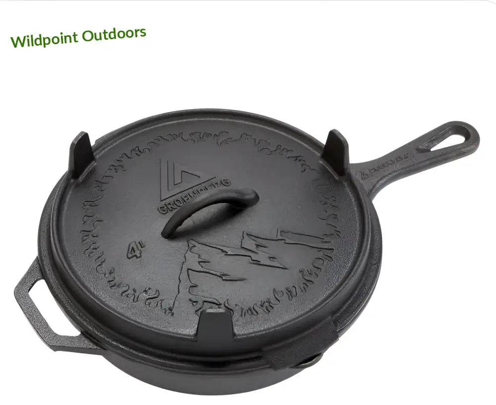 Groenberg hekla valurautapannu 25 cm / 2l - wildpoint retkeily 26,90 €