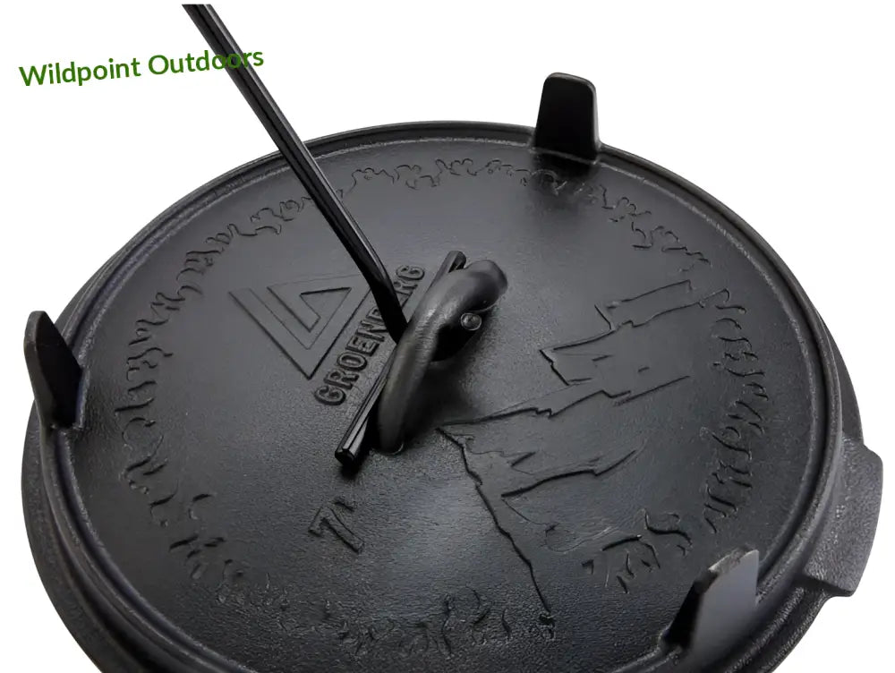 Groenberg valurautapadan kannen nostokoukku - retkeily 9,90 €