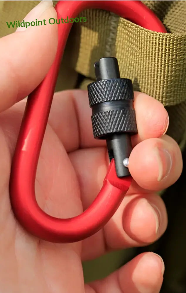 Haghus 80mm retkeily karabiini - wildpoint outdoors retkeily 3,70 €