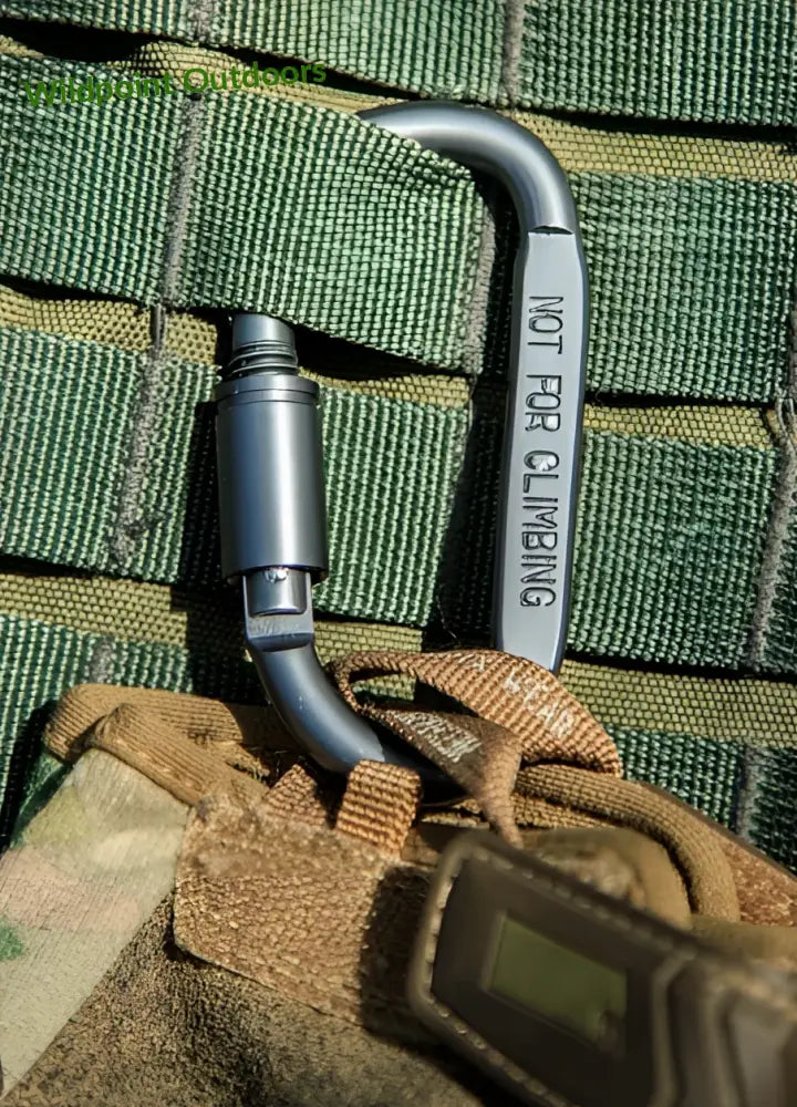 Haghus 80mm taktinen karabiini 2kpl - wildpoint retkeily 4,90 €