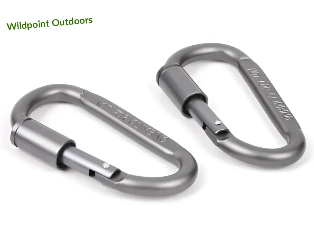 Haghus 80mm taktinen karabiini 2kpl - wildpoint retkeily 4,90 €