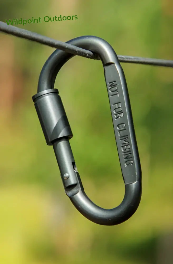 Haghus 80mm taktinen karabiini 2kpl - wildpoint retkeily 4,90 €