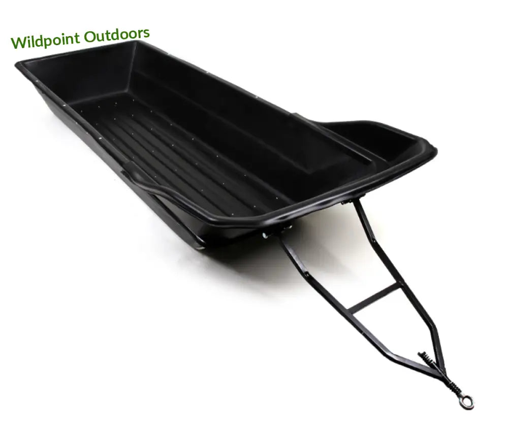 Haghus ahkio vetoaisalla ja lumisuojalla 230x80x35cm - retkeily 359 €