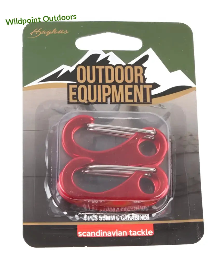Haghus c karabiini sarja 4kpl - wildpoint outdoors retkeily 5,70 €
