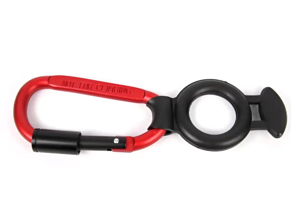 Haghus juomapullo-karabiini - alumiininen karabiini kumisella kauluksella retkeilyvarusteet verkkokaupasta 3,70 €