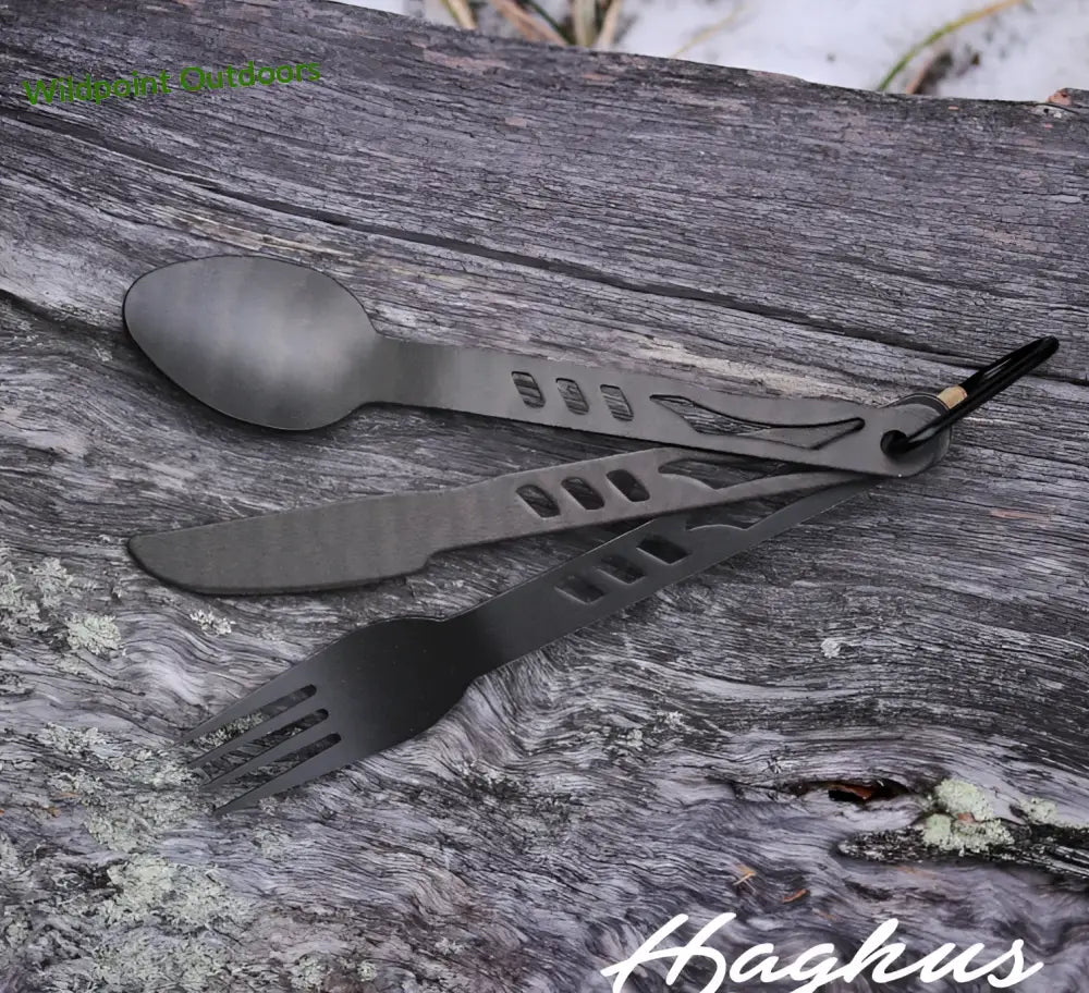 Haghus kevyet ruokailuvälineet - wildpoint outdoors retkeily 9,50 €