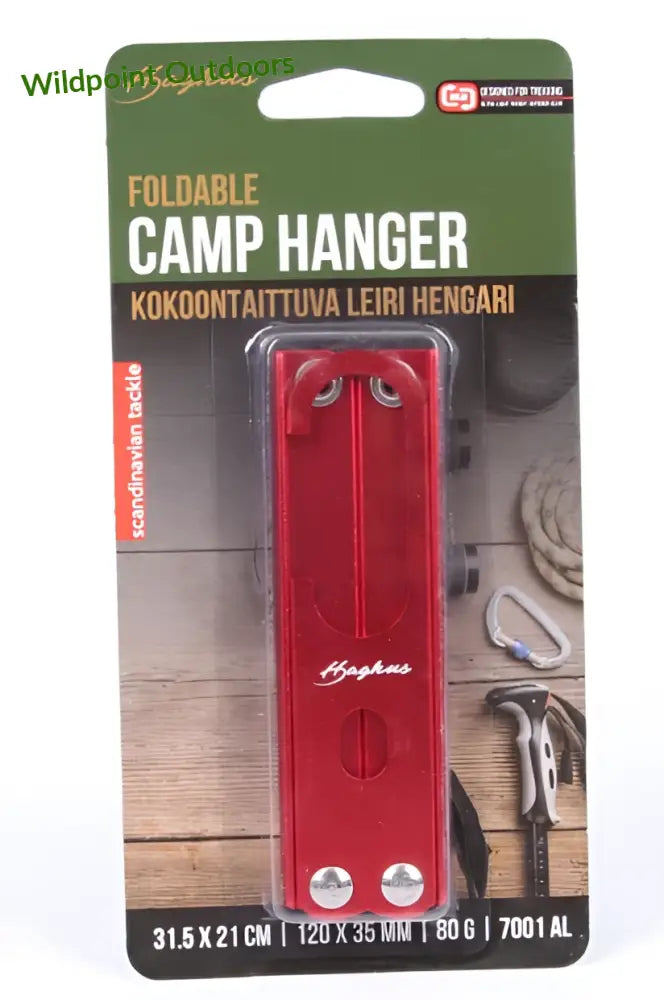 Haghus kokoontaittuva retkihenkari - wildpoint outdoors retkeily 5,50 €