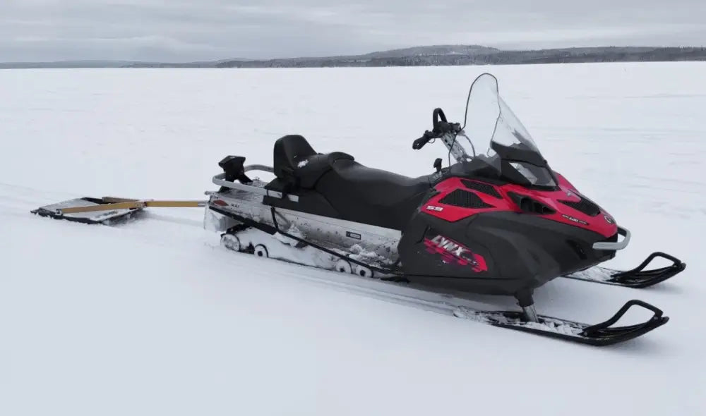 Haghus latuhöylä ski track machine fis mitoilla - moottorikelkalle retkeilyvarusteet verkkokaupasta 195 €