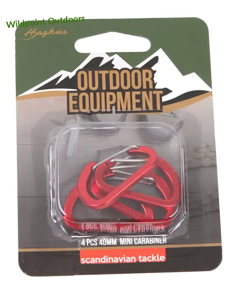 Haghus mini karabiini sarja 4kpl - wildpoint outdoors retkeily 3,70 €