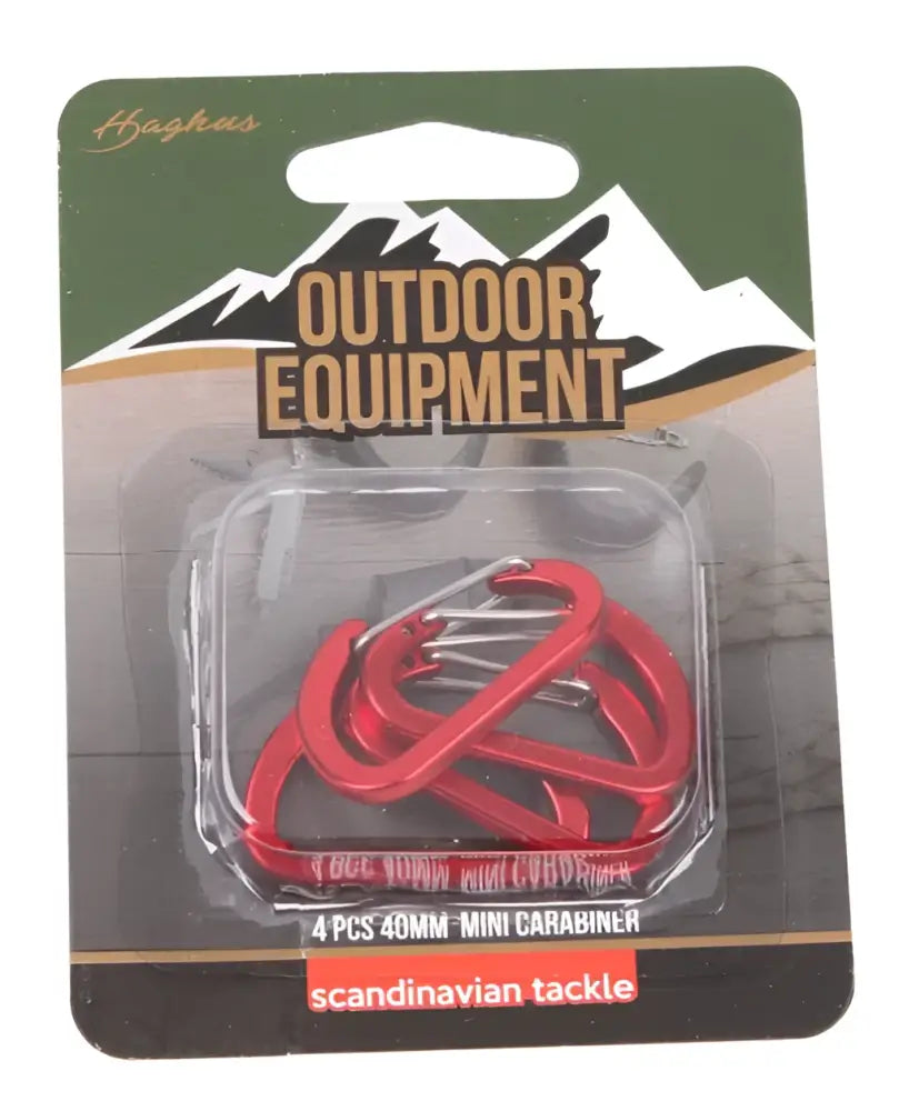 Haghus mini karabiini sarja 4kpl - wildpoint outdoors retkeilyvarusteet verkkokaupasta 3,70 €