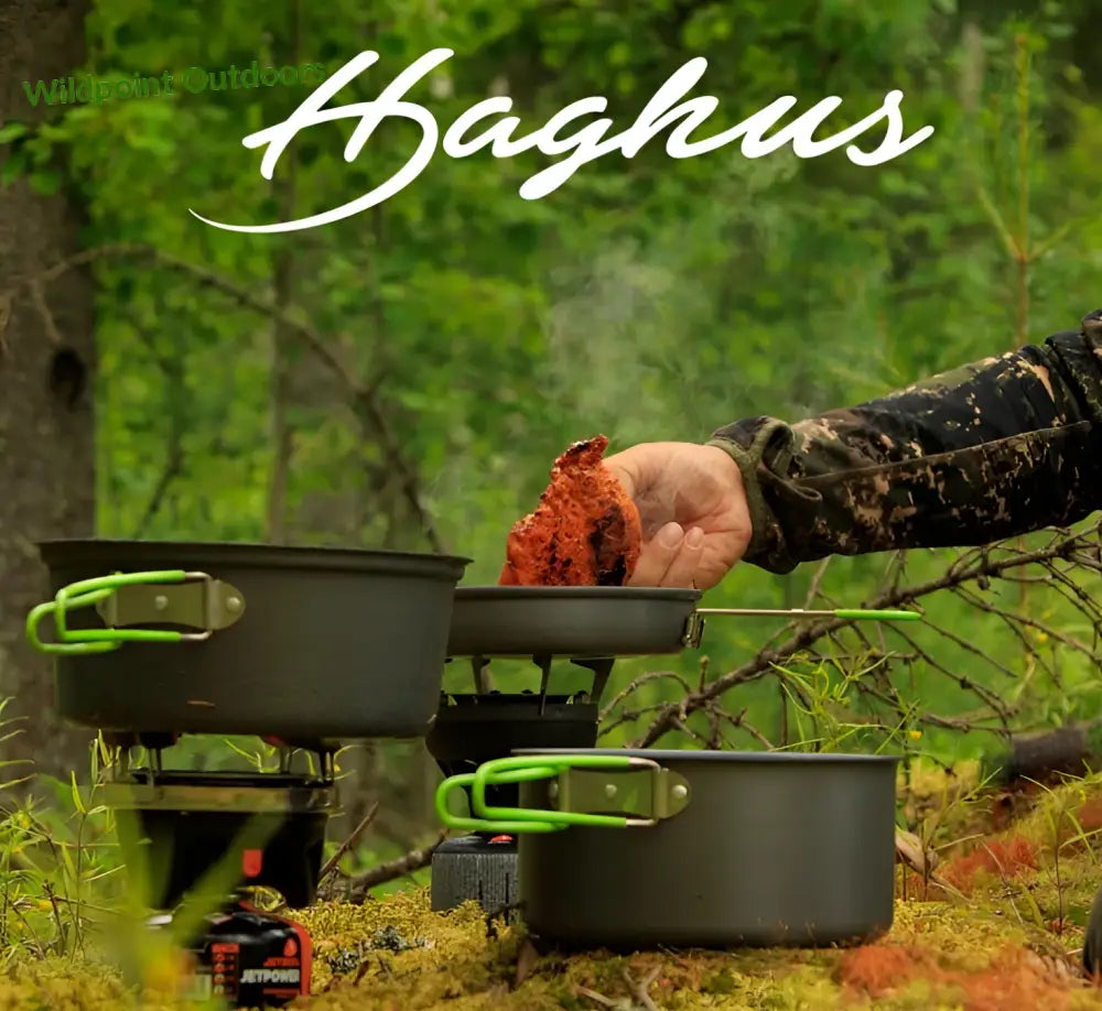 Haghus non stick 3-osainen retkipannu- ja kattilasarja - retkeily 47,90 €