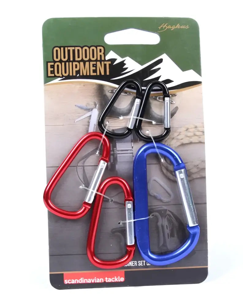Haghus perus karabiini sarja 5kpl - wildpoint outdoors retkeilyvarusteet verkkokaupasta 5,70 €