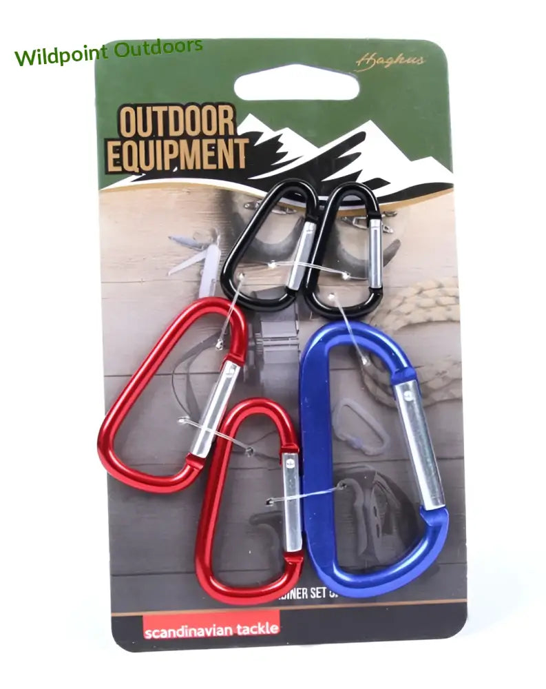 Haghus perus karabiini sarja 5kpl - wildpoint outdoors retkeily 5,70 €