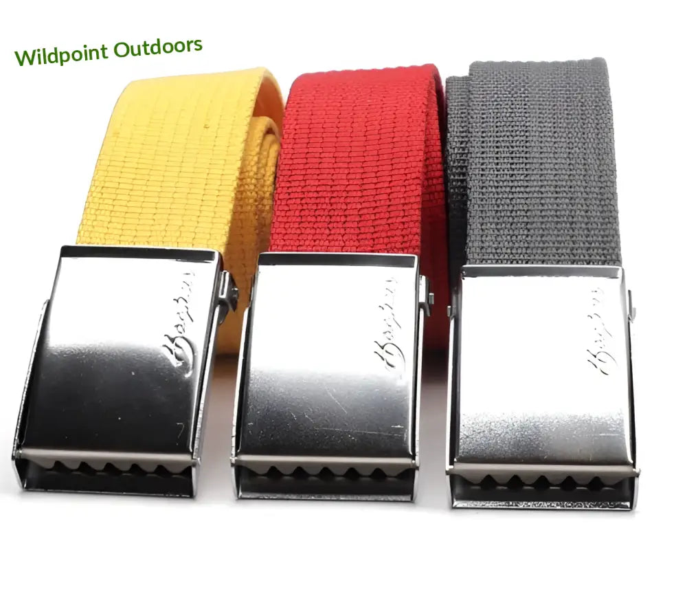 Haghus retkivyöt 120cm kolme väriä — retkivyö sinappi - retkeily