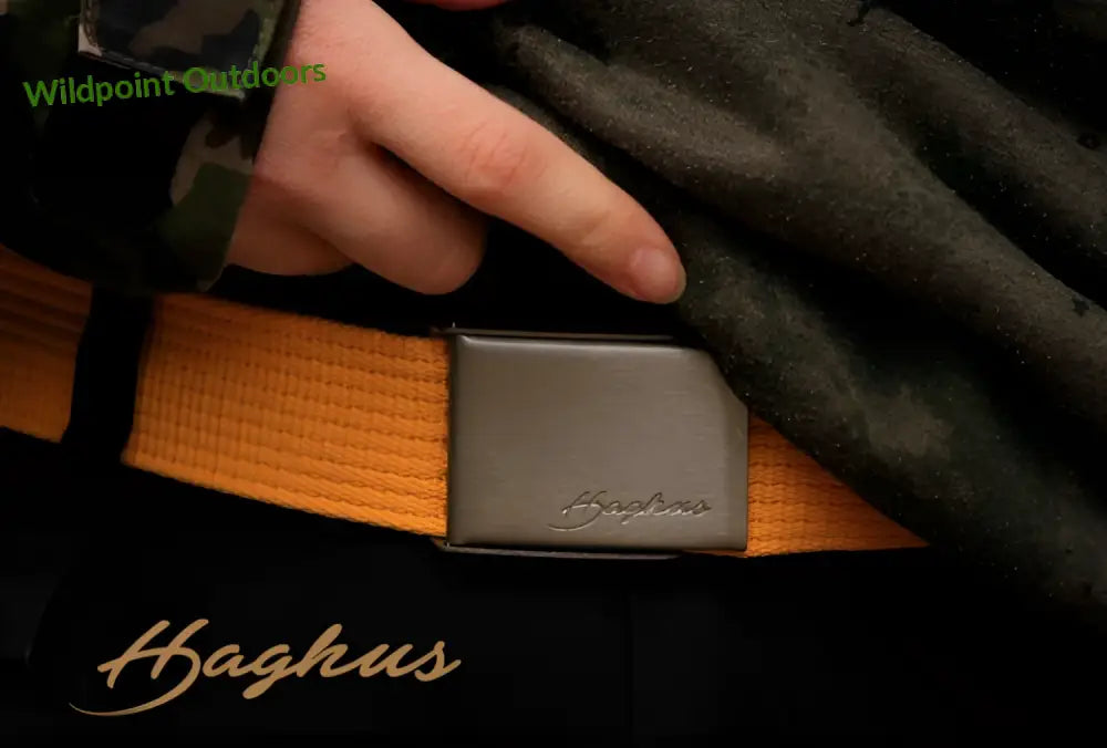 Haghus retkivyöt 120cm kolme väriä — retkivyö sinappi - retkeily