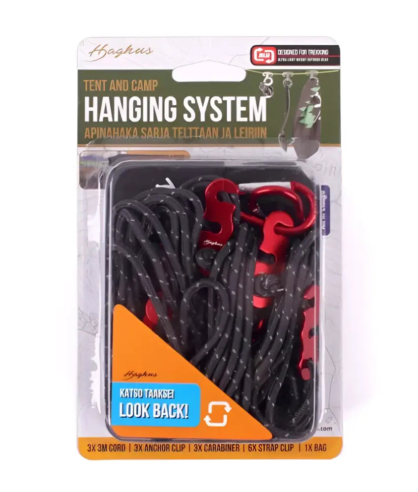 Haghus ripustushakasarja - wildpoint outdoors retkeilyvarusteet verkkokaupasta 17,90 €