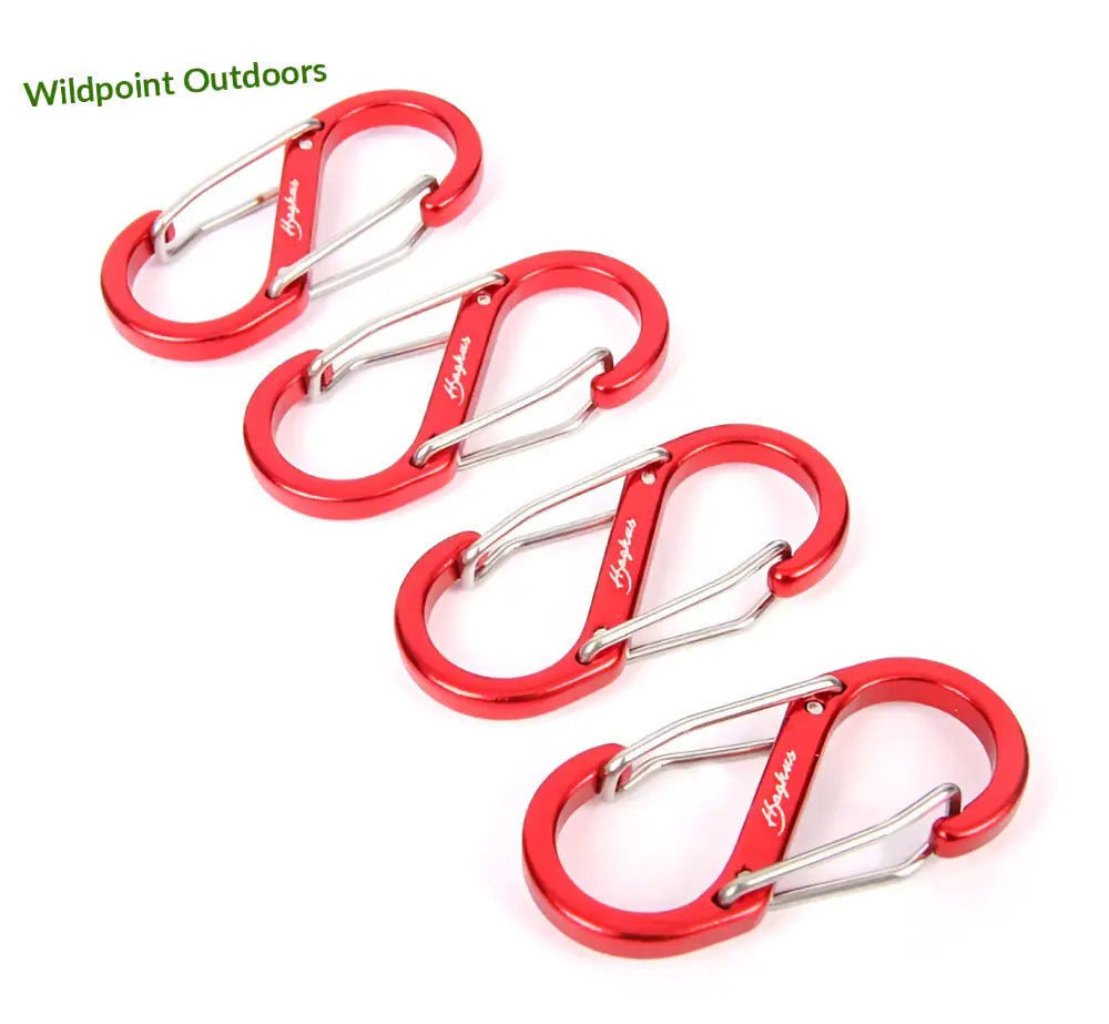 Haghus s karabiini 50mm 4kpl sarja - wildpoint outdoors retkeily 5,70 €