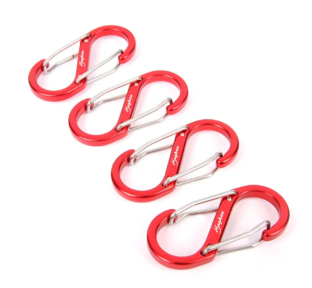 Haghus s karabiini 50mm 4kpl sarja - wildpoint outdoors retkeilyvarusteet verkkokaupasta 5,70 €