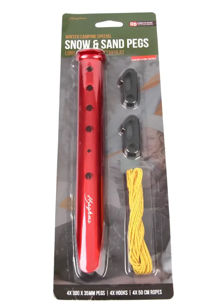 Haghus s72 lumi ja hiekka telttakiilat 4kpl - retkeilyvarusteet verkkokaupasta 13,90 €